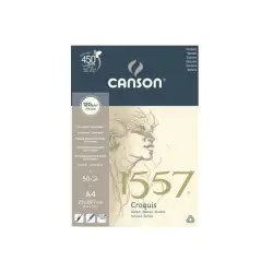 Blok szkicowy CANSON A4 120g. 50k. 1557-303203
