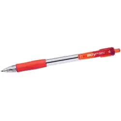 Długopis RYSTOR Boy-Pen EKO - czerwony-303420