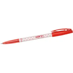 Długopis RYSTOR kropka 0,5 - czerwony-303446