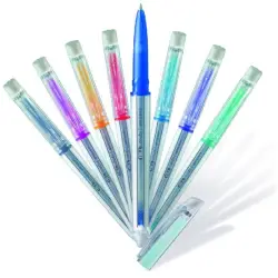 Długopis UNI UF-220 ścieralny - niebieski-303783