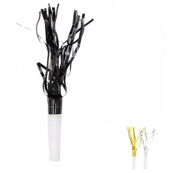 Trąbka imprezowa PARTY GO, 17cm, 8 szt., mix kolorów
