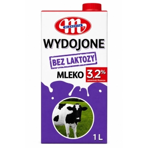Mleko WYDOJONE 1l. 3,2% bez laktozy-321894