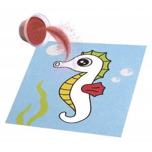 Zestaw do malowania piaskiem JOVI Play&Fun ocean-303348
