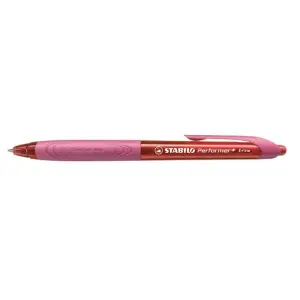 Długopis STABILO Performer  - czerwono/różowy-303365
