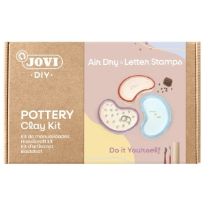 Zestaw do tworzenia ceramiki JOVI DIY bez wypalania miseczki