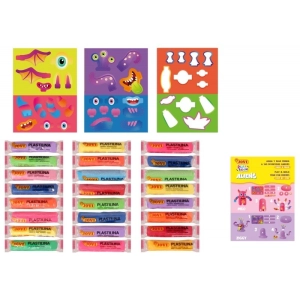 Plastelina JOVI zestaw Play&Fun kosmici-303576