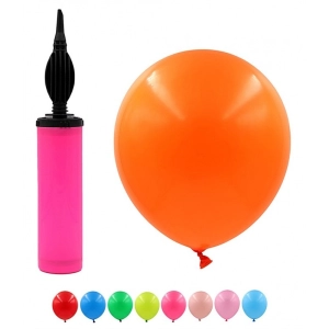 Zestaw balonów PARTY GO, z pompką, 25cm, 25 szt., mix kolorów