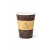Kubek papierowy LOVE NATURE 300ml. op.50 - brązowy