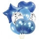 Zestaw balonów PARTY GO, 45cm, 8 szt., niebieskie