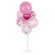 Zestaw balonów PARTY GO, 85cm, 7 szt., różowe