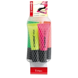 Zakreślacz STABILO NEON kpl.5szt.-507812