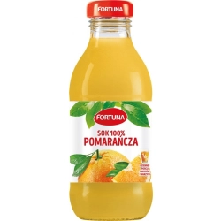 Sok FORTUNA 300ml. szkło - pomarańczowy
