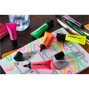 Zakreślacz STABILO NEON - różowy-305096