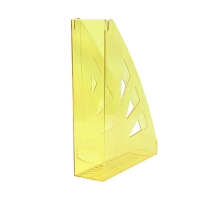 Pojemnik na dok. OFFICE PRODUCTS ażur. A4 tr. Żół-628026
