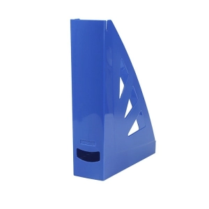 Pojemnik na dokumenty OFFICE PRODUCTS ażurowy A4 - niebieski-305505