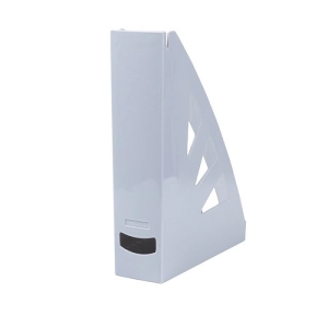 Pojemnik na dokumenty OFFICE PRODUCTS ażurowy A4 - szary-305514