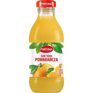 Sok FORTUNA 300ml. szkło - pomarańczowy