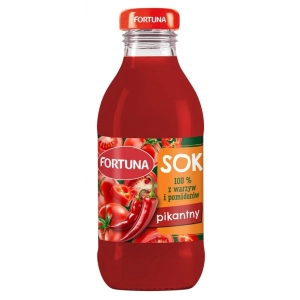 Sok FORTUNA 300ml. szkło - pomidor pikantny