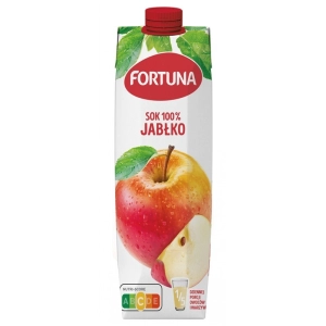 Sok FORTUNA 1l. - jabłkowy