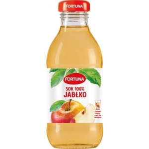 Sok FORTUNA 300ml. szkło - jabłkowy