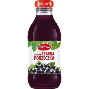 Sok FORTUNA 300ml. szkło - czarna porzeczka nektar