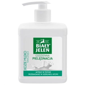Mydło w płynie BIAŁY JELEŃ 500ml. - kozie mleko