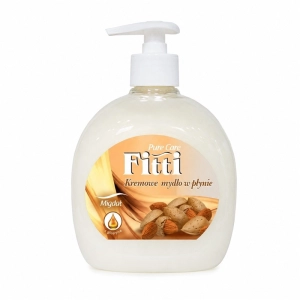 Mydło w płynie FITTI 500 ml. z dozownikiem - migdał