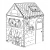 Kolorowanka domek do kolorowania FELLOWES - URODZINY XL 100142505 -305459