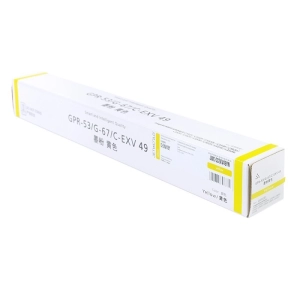 Toner JetWorld Yellow Canon C-EXV49Y zamiennik CEXV49Y-306196