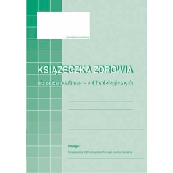 Druk MiP książeczka zdrowia A6 16 kartek 530-5