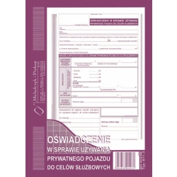 Druk MiP oświadczenie sprawcy  811-3