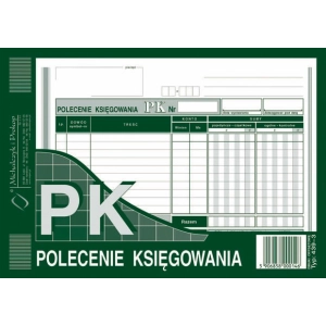 Druk MiP polecenie księgowania A5 80 kartek 439-3