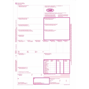 Druk MiP CMR międzynarodowy list przewozowy A4 80 kartek 1+4 800-2-309594