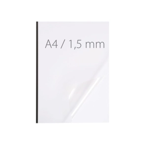 Termookładki OPUS miękkie NeoCover - 297 x 210 mm (A4 pionowa) - niebieski - 4 mm - 40 sztuk-310295