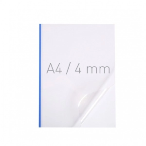 Termookładki OPUS miękkie NeoCover - 297 x 210 mm (A4 pionowa) - niebieski - 4 mm - 40 sztuk