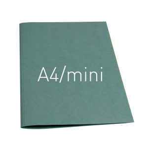 Termookładki OPUS miękkie Thermolinen plain (A4 pionowa) - 100 sztuk - zielony - mini