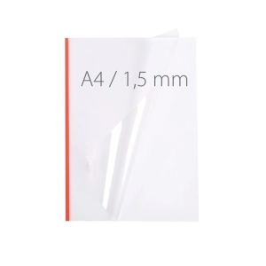 Termookładki OPUS miękkie NeoCover - 297 x 210 mm (A4 pionowa) - biały - 4 mm - 40 sztuk-310839