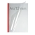 Termookładki OPUS miękkie O.THERMOTOP Double Clear - 297 x 210 mm (A4 pionowa) - czerwony - 12 mm - 30 sztuk-310453