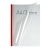 Termookładki OPUS miękkie O.THERMOTOP Double Clear - 297 x 210 mm (A4 pionowa) - czerwony - 12 mm - 30 sztuk-310460