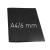 Termookładki OPUS miękkie Thermolinen plain (A4 pionowa) - 100 sztuk - czarny - 6 mm