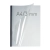 Termookładki OPUS miękkie O.THERMOTOP Double Clear - 297 x 210 mm (A4 pionowa) - granatowy - 15 mm - 30 sztuk-310972