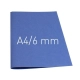 Termookładki OPUS miękkie Thermolinen plain (A4 pionowa) - 100 sztuk - granatowy - 6 mm