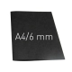 Termookładki OPUS miękkie Thermolinen plain (A4 pionowa) - 100 sztuk - czarny - 6 mm