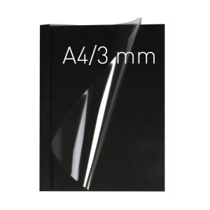 Termookładki OPUS miękkie Thermolinen (A4 pionowa) - 100 sztuk - zielony - 3 mm-311137