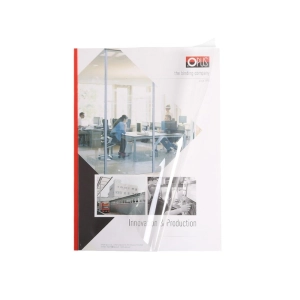 Termookładki OPUS miękkie NeoCover - 297 x 210 mm (A4 pionowa) - czerwony - 1,5 mm - 60 sztuk-311349