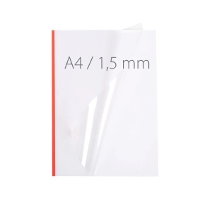 Termookładki OPUS miękkie NeoCover - 297 x 210 mm (A4 pionowa) - czerwony - 1,5 mm - 60 sztuk