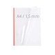 Termookładki OPUS miękkie NeoCover - 297 x 210 mm (A4 pionowa) - czerwony - 1,5 mm - 60 sztuk