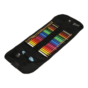 Kredki KOH-I-NOOR akwarelowe 24 kolory Mondeluz w czarnym etui 37224C