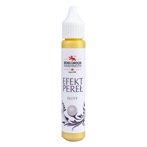 Pisak do zdobień KOH-I-NOOR efekt pereł 30 ml. - złoty