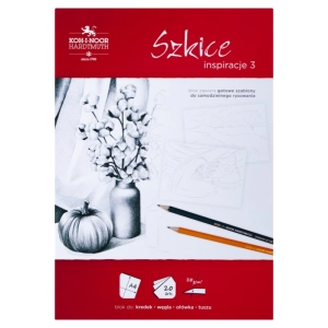 Szkicownik artystyczny KOH-I-NOOR Insporacje 3 A4 110g. 20 kartek